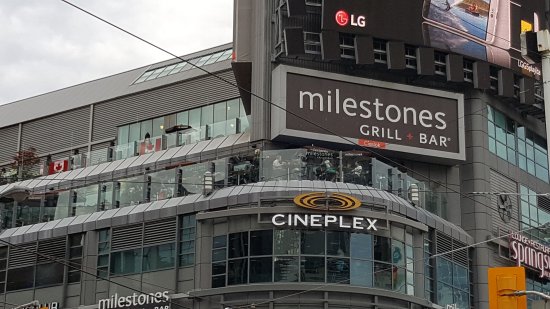 Milestones Dundas Square Toronto